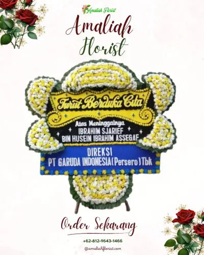 Papan Bunga Duka di Cihanjawar